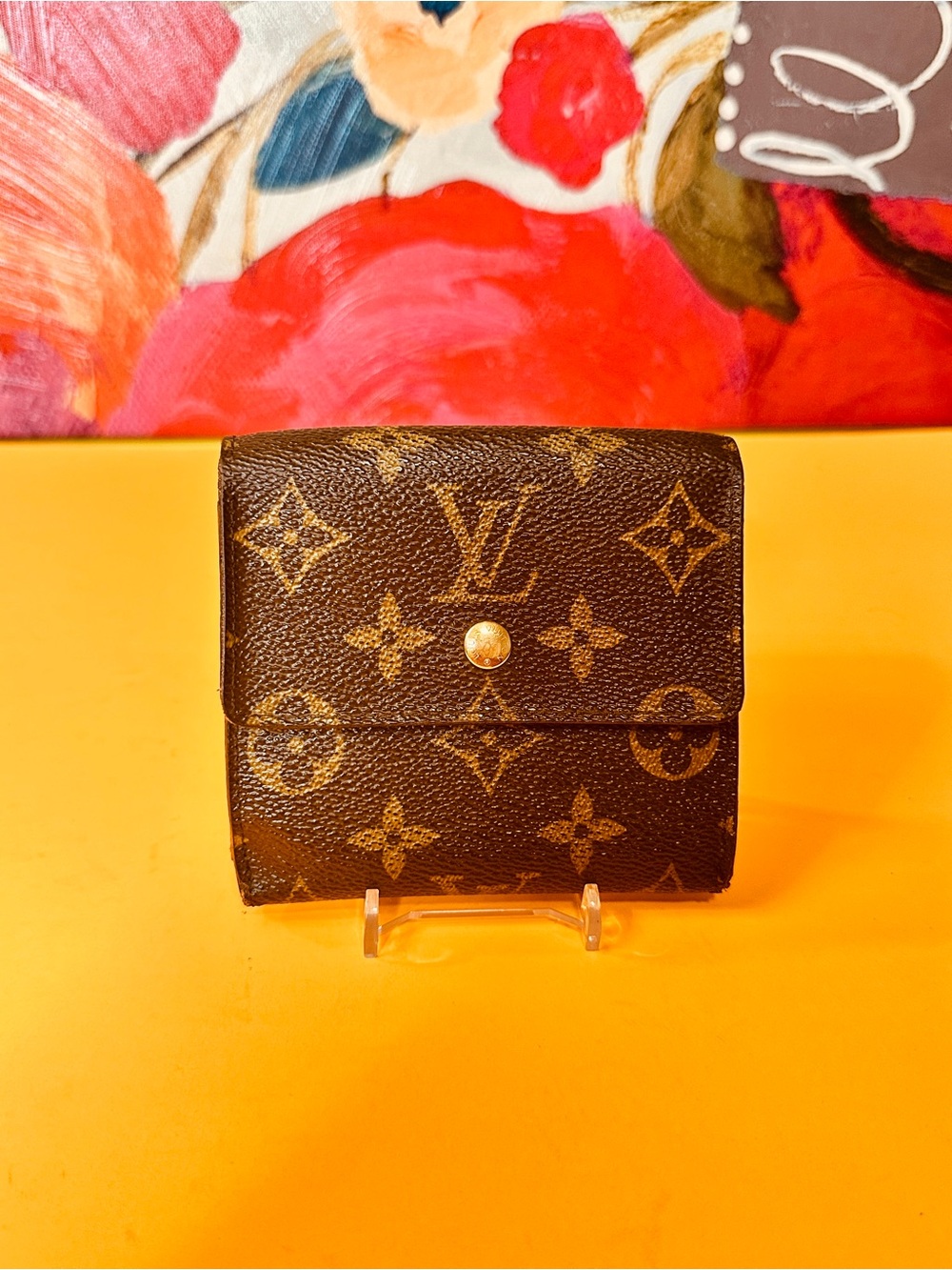 Louis Vuitton Monogram Compact Wallet - Brown & Gold - Picture 2 of 15